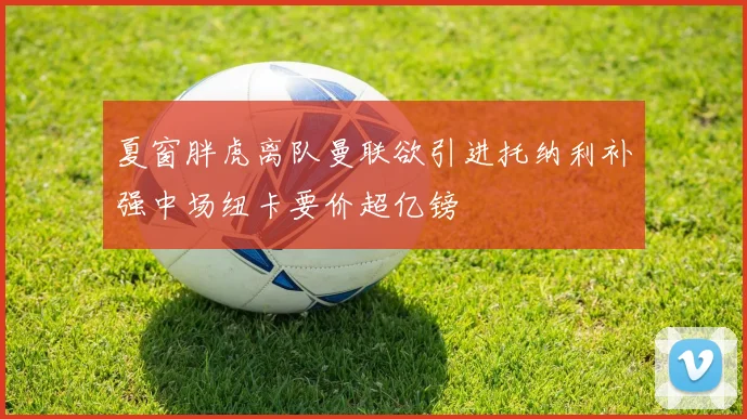 夏窗胖虎离队曼联欲引进托纳利补强中场纽卡要价超亿镑