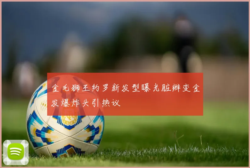 金毛狮王约罗新发型曝光脏辫变金发爆炸头引热议